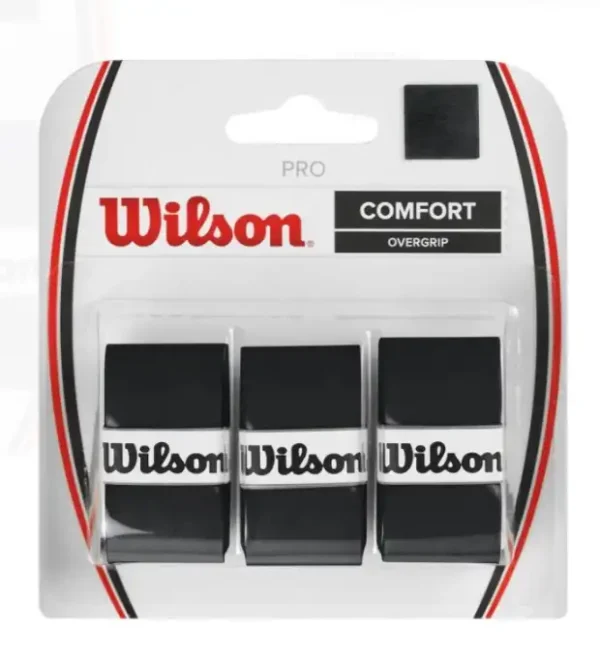 Wilson Pro Overgrip 3 Pack Black